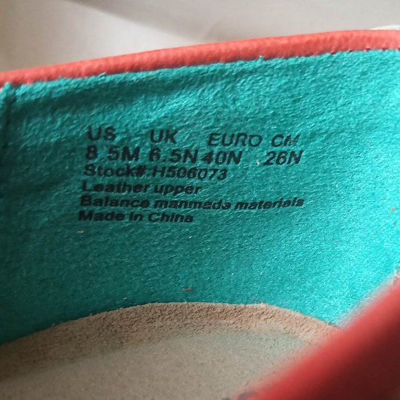 Hush Puppies Chaste Skimmer Flats, Coral Leather, Size 8.5M - Picture 8 of 9